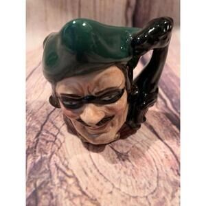 VTG Royal Doulton 1958 Dick Turpin D6542 Small Toby Mug 2.5”